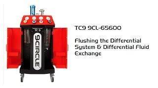 Changing Differential Oil and Flushing the Differential System with 9CIRCLE Maintenance Equipment