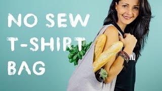 No Sew T Shirt Bag -  Handimania Slow Fashion #3