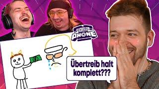 Die Gang übertreibt komplett | Gartic Phone mit Dhalucard & Vlesk