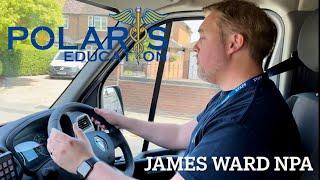 L3CERAD Blue Light Emergency Response Demonstration Drive | James Ward | WardADT | Polaris Education