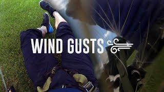 Friday Freakout: Scared Skydiver Lands Parachute Backwards In High Winds