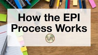 Webinar: How the EPI Process Works 6.18.20