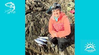 Тунцы и барракуда на джиг. Montenegro Jaz Shore Jigging. Little tunny and Yellowmouth barracuda