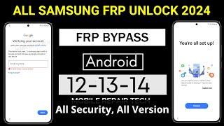 Samsung FRP Bypass 2024 | Samsung Android 14 Frp Bypass | All Samsung New Frp Bypass Tool 2024