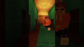 Here's Johnny! The Iconic scene from the Shining, recreated in Minecraft ft @Jon