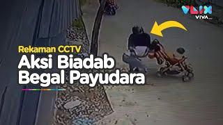 Biadab! Pemotor Remas Paksa Payudara Wanita Saat Dorong Bayi