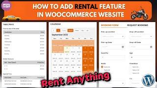 WooCommerce Bookings plugin | Appointment booking | BRW – Booking Rental Plugin WooCommerce