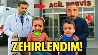 ELİF BOZUK DONDURMA YEDİ ZEHİRLENDİ!!POYRAZ BABASI ELİFİ ACİLE GÖTÜRDÜ!!