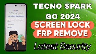 TECNO Spark Go 2024 Screen lock | frp remove bypass | unlocktool method |