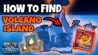 How to Find Volcano Island & Craft Volcanic Magnet (Blox fruits Update 21)