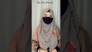 Unique  And Stylish Hijab Tutorial With Hair Band #shorts