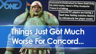 Concord launches with disastrous sales of 25,000 units, players struggle to find matches...