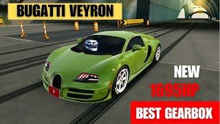 BUGATTI VEYRON NEW 1695HP BEST GEARBOX SETTING CAR PARKING MULTIPLAYER NEW UPDATE