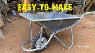 How to make wheelbarrow… very simple creation @ARTofSAHEEL