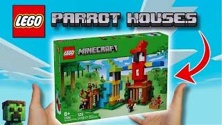 More Mob Houses? | LEGO Minecraft set 21282 The Parrot Houses