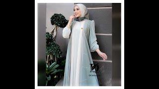 Rekomendasi Gamis Set Hijab  di shopee