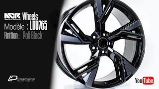 Jante ACR Wheels LDV7665  finition Poli Black