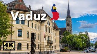 Vaduz, Liechtenstein | Hauptstadt des reichsten Landes der Welt 4K