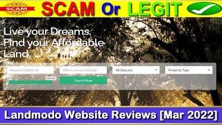 Landmodo Website Reviews (March 2022) [ with Proof ] SCAM or LEGIT ?  Landmodo.com Reviews