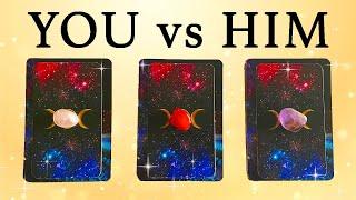 YOU VS HIM/HER - WHAT IS REALLY GOING ON BETWEEN YOU?| PICK A CARD| LOVE TAROT READING (TIMELESS)