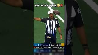 NFL FUNNY VOICE OVER | Yam Time | #shorts