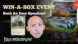 Such An Easy Speedrun! | Win-A-Box Event | Bloomburrow Sealed | MTG Arena