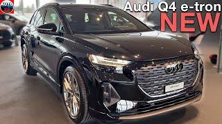 All NEW Audi Q4 e-tron 2024 - Visual REVIEW, interior & exterior