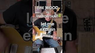WOOD IS IMPORTANT #thomasblug #lespaul #guitartips #bluguitar #amp1 #follow #like #guitarplayer
