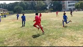 Galaxy Football Academy-Nairobi in action.