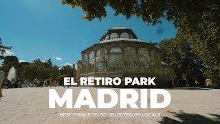 El Retiro Park (Parque del Retiro) - Madrid, Spain