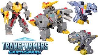 Transformers Earthspark Grimlock, the T-Rex! Better than the Rescue Bots Grimlocks?