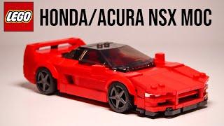 LEGO Honda/Acura NSX Moc! - How I built it