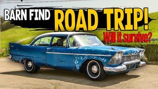 BARN FIND 1958 Plymouth - Will It Road Trip After Decades?