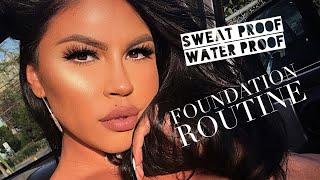 FULL COVERAGE, SWEAT PROOF, WATER PROOF, OIL CONTROL FOUNDATION ROUTINE | MAKEUPBYGRISELDA