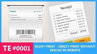 Tech Tutorial#1: How To Print Direct On Printer Without Dialog Box In Firefox + Chrome #Tech Ex