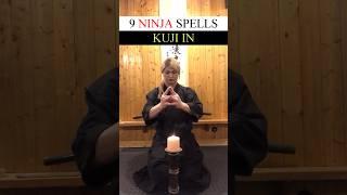 How To Do the Ancient NINJA Hand SPELLS of KUJI IN #Shorts