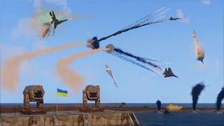 There is nothing left! 205 Russian SU-34 Fighter Jets Shot Down by Ukrainian Anti-Air Systems