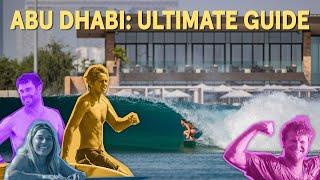 An 80 Million Liter Wavepool in the Arabian Gulf?! Surf Abu Dhabi