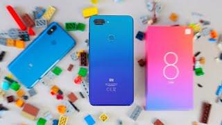 LINDO É POUCO! Xiaomi Mi 8 Lite "AURORA BLUE" - Um intermediário de respeito? Unboxing e Impressões