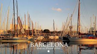 iPhone 13 Pro Cinematic 4k: Barcelona