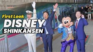 Tokyo DISNEY Shinkansen Train on the move!