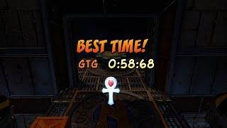 Crash Bandicoot - N. Sane Trilogy - Platinum Time Trial #18: Generator Room - 58:68