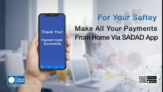 Make All Your Payments  From Home Via SADAD App