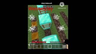 How day's goes ll Krishna ll brock x Gamer ll minecraft ll #short #minecraft