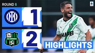 Inter-Sassuolo 1-2 | Berardi stuns Inter at San Siro: Goals & Highlights | Serie A 2023/24