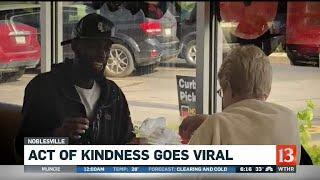 Act of kindness goes viral