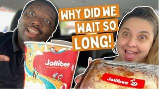 We Did Not Expect THIS! [Eating Jollibee For The First Time EVER]