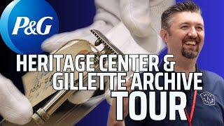 Exploring Razor History Part 1 of 2: Gillette Collector Tours P&G Heritage Center & Archive 🪒️