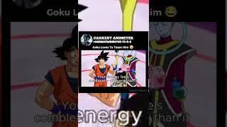 Goku Loves To Tease Him  #anime #otakus #animeshorts #shorts