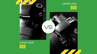 Canon EOS 60D vs 80D